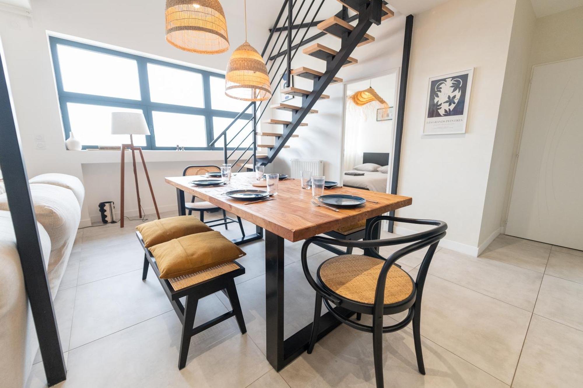 Kasa Madura - Duplex Au Calme Tout Equipe Saint-Etienne  Extérieur photo